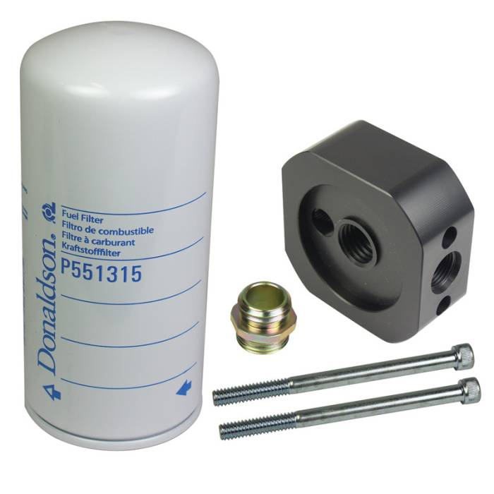BD Diesel - Flow-Max Add-On Post Lift Pump 3-Micron Fine Particle Fuel Filter Kit BD Diesel