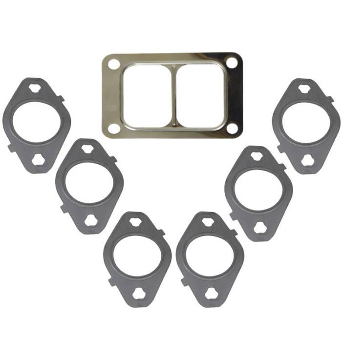 BD Diesel - BD Diesel Gasket Set, Exhaust Manifold T6 Mount - Dodge 1998.5-2014 5.9L/6.7L 1045986-T6
