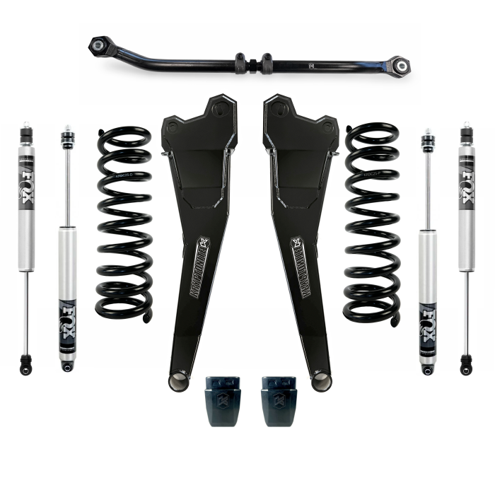 Kryptonite - Kryptonite Stage 3 Leveling Kit with Fox Shocks for 2014-2026 RAM 2500 4x4