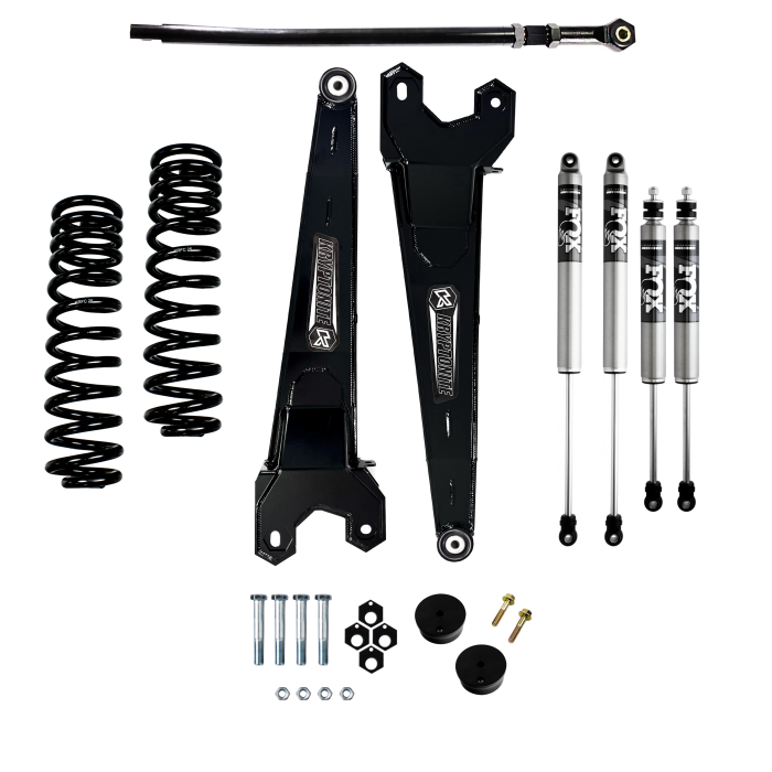 Kryptonite - Kryptonite Stage 3 Leveling Kit with Fox 2.0 Shocks for 2005-2016 Ford F-250/F-350 Super Duty