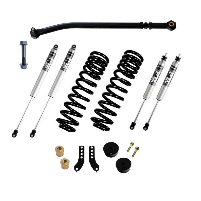 Kryptonite - Kryptonite Stage 2 Leveling Kit with Fox Shocks for 2017-2026 Ford Super Duty F250/F350