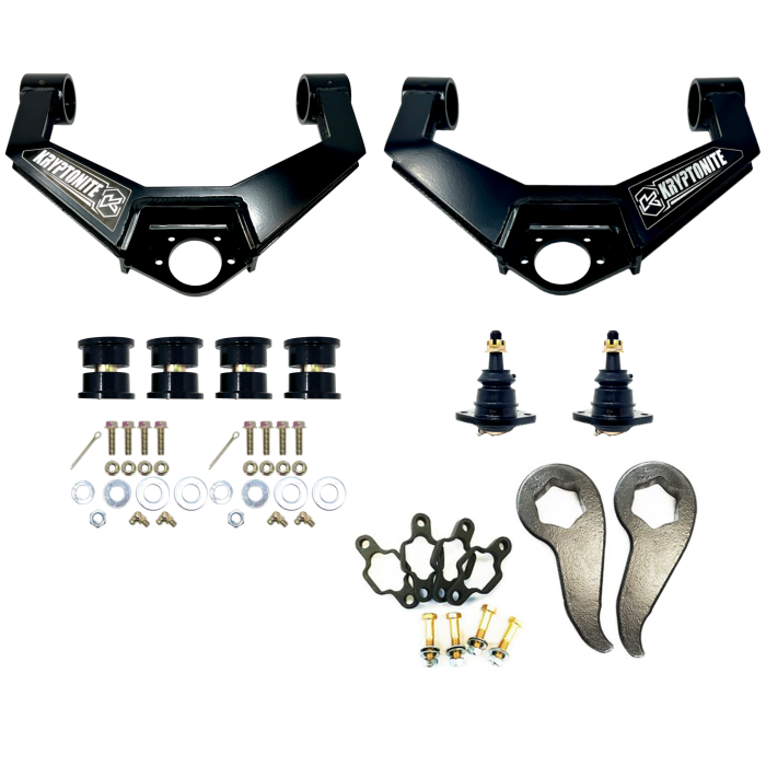 Kryptonite - Kryptonite Stage 2 Leveling Kit for 2011–2019 Chevy/GMC 2500HD/3500HD