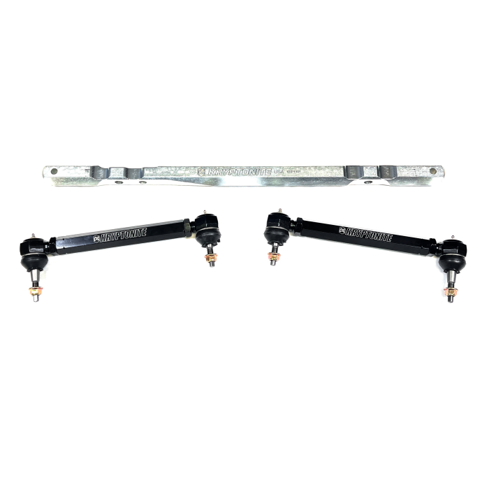 Kryptonite - Kryptonite SS Center Link and Tie Rod Package for 2011–2026 Chevy/GMC 2500HD/3500HD