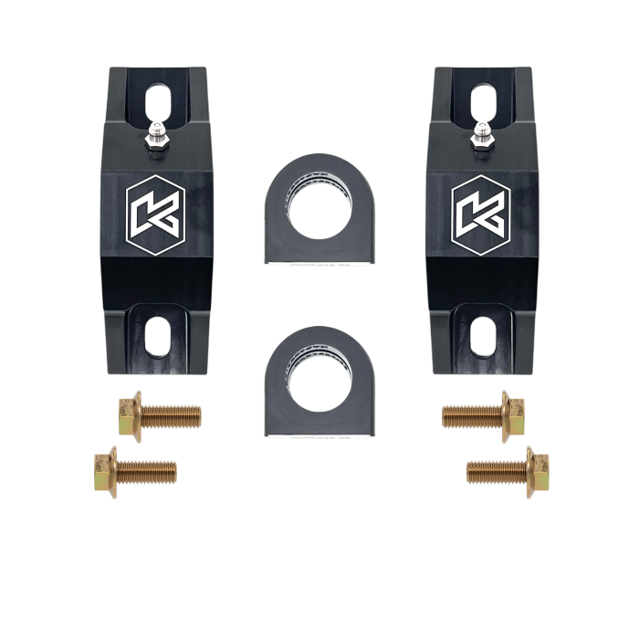 Kryptonite - Kryptonite Billet Sway Bar Bracket Kit for 2011-2019 Chevy/GMC 2500HD/3500HD