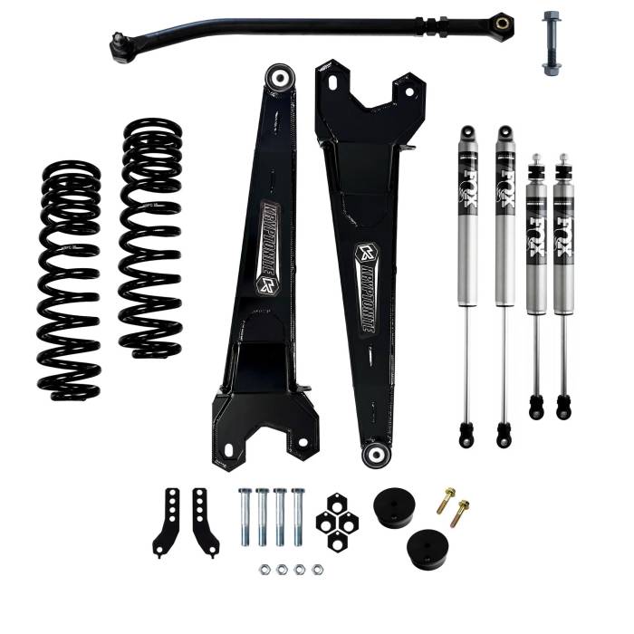 Kryptonite - Kryptonite Stage 3 Leveling Kit with Fox 2.0 Shocks for 2017-2025 Ford Super Duty F-250/F-350