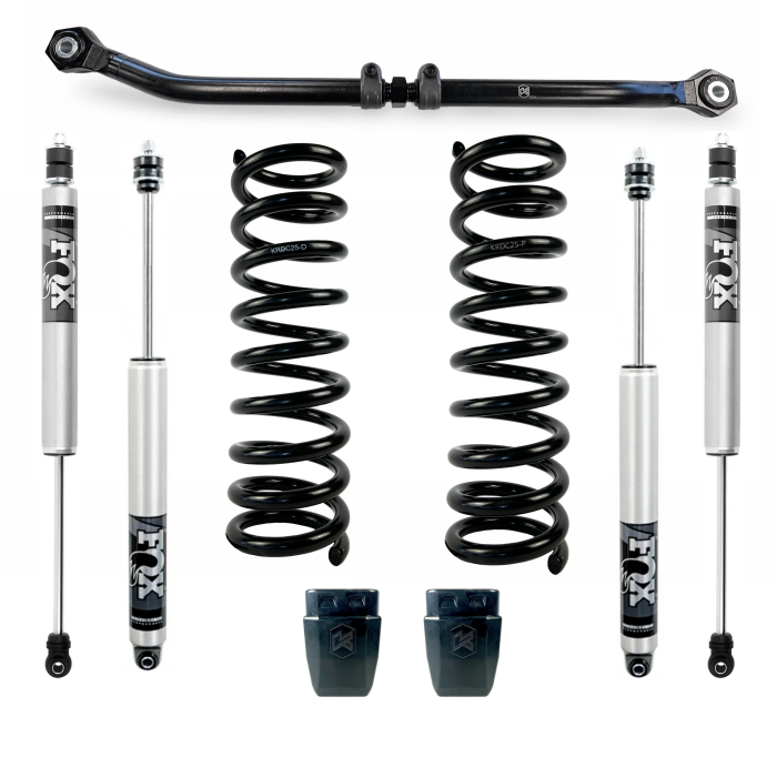 Kryptonite - Kryptonite Stage 2 Leveling Kit with Fox Shocks for 2014-2026 RAM 2500