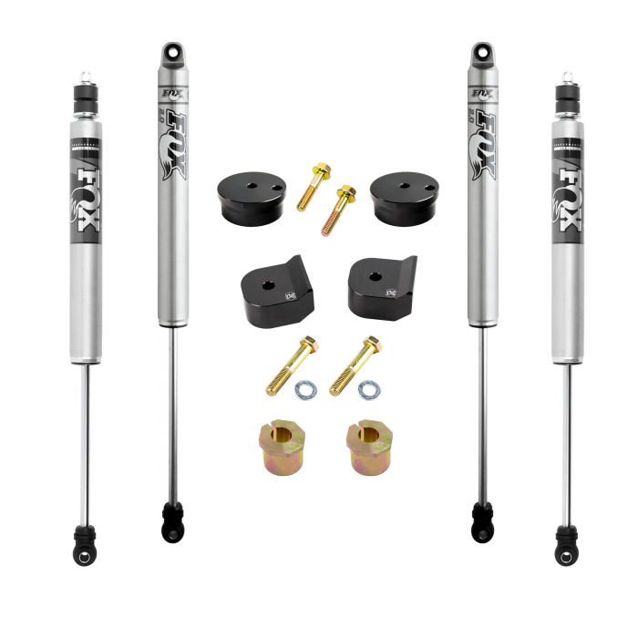 Kryptonite - Kryptonite Stage 1 Leveling Kit with Fox Shocks for 2005-2016 Ford Super Duty F-250/F-350