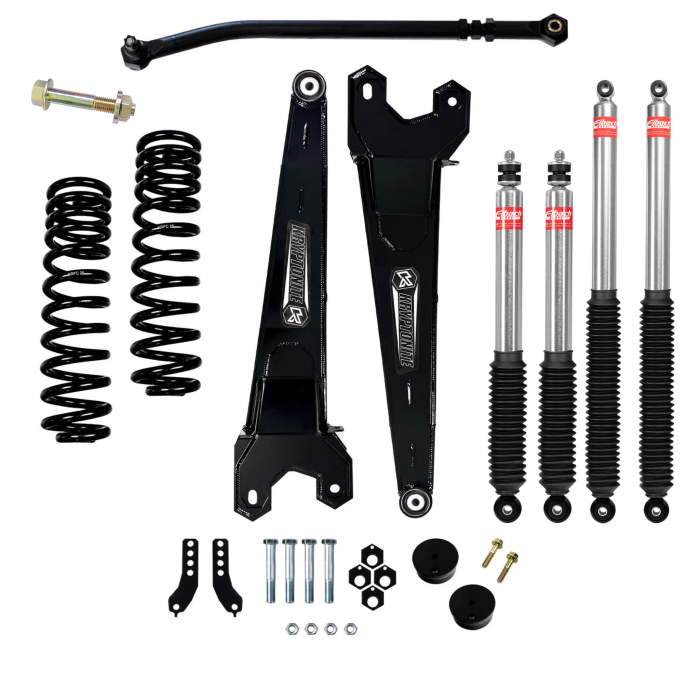 Kryptonite - Kryptonite Stage 3 Leveling Kit with Eibach Shocks for 2017-2026 Ford Super Duty F-250/F-350