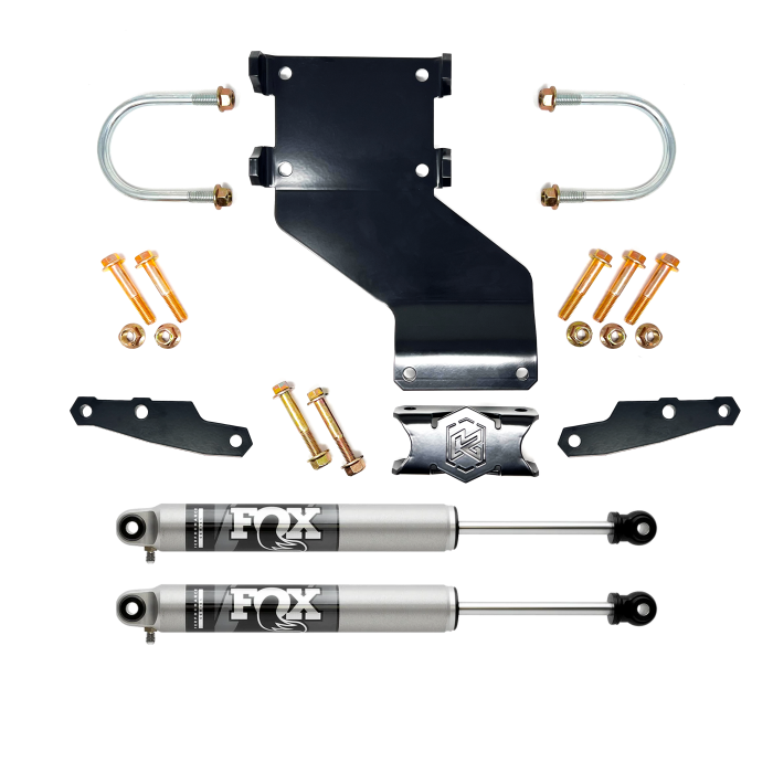 Kryptonite - Kryptonite Dual Steering Stabilizer Kit with Fox 2.0 Shocks for 2003-2013 RAM 2500/3500