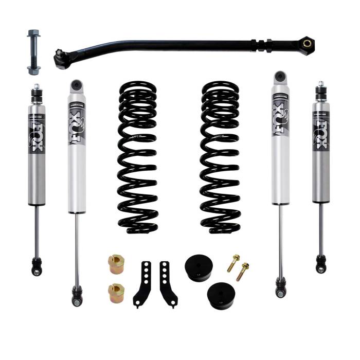 Kryptonite - Kryptonite Stage 2 Leveling Kit with Fox Performance Series HTO Shocks for 2017-2026 Ford Super Duty F-250/F-350