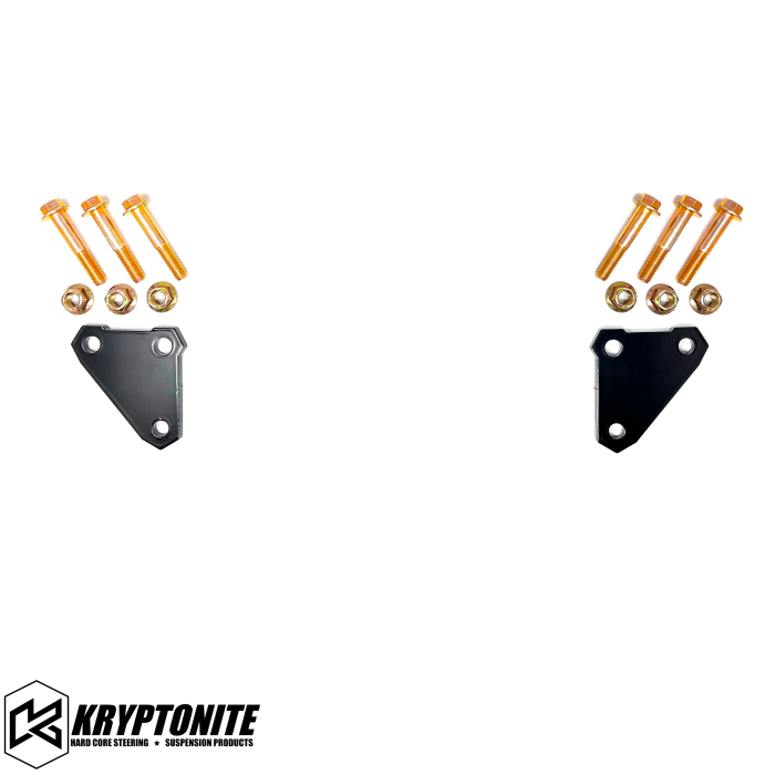 Kryptonite - Kryptonite Death Grip Dual Steering Stabilizer Retro Fit Kit for 2014-2026 RAM 2500/3500