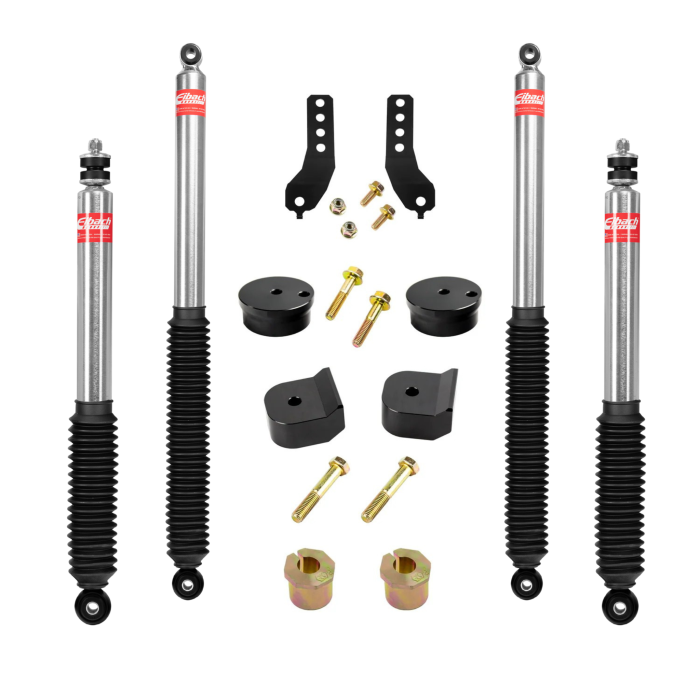 Kryptonite - Kryptonite Stage 1 Leveling Kit with Eibach Shocks for 2017-2026 Ford Super Duty F-250/F-350