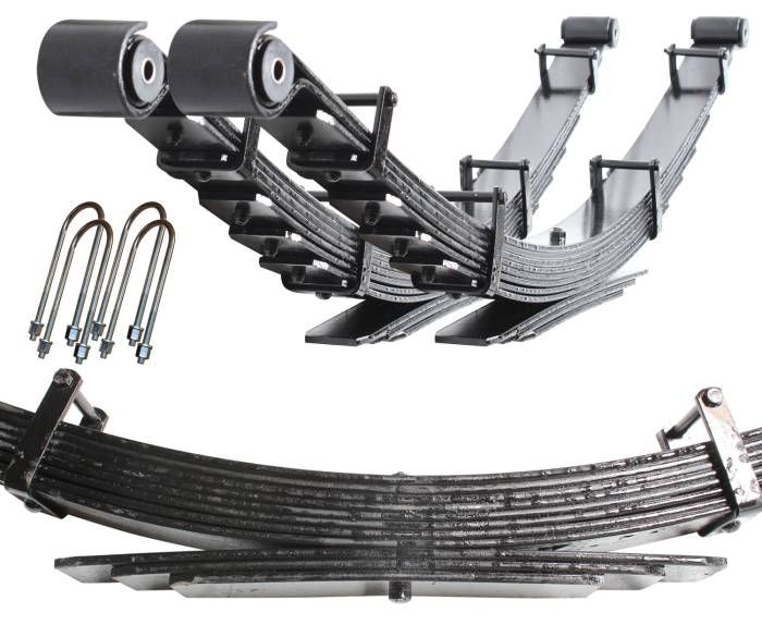 Carli Suspension - 2013-2018 Ram 3500 4X4 Diesel Full Progressive Rear Leaf Spring Kit - 1-2in Lift (Non Air-Assist)