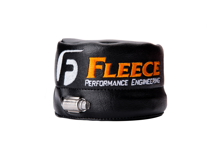 Fleece Performance - 4" Short Hood Stack Cover - Straight Cut Fleece Performance
