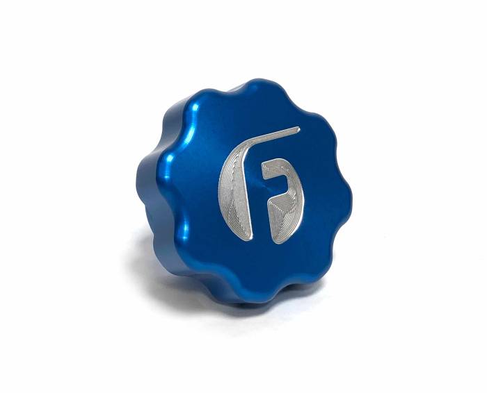 Fleece Performance - Billet Oil Cap for 2001-2016 Duramax - Blue Fleece Performance