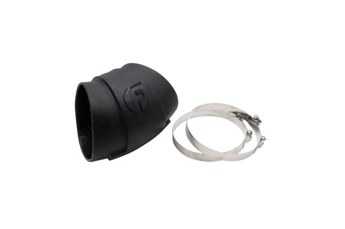 Fleece Performance - Molded rubber universal elbow for 5" intakes Fleece Performance