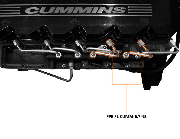Fleece Performance - 07.5'-18' 6.7L Dodge Cummins #4 and #5 Injection Line Fleece Performance