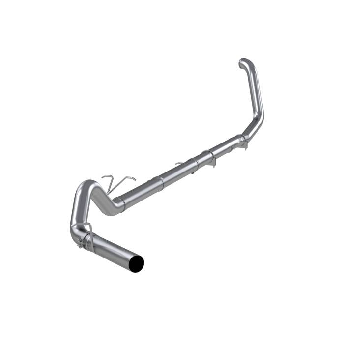 MBRP Exhaust - MBRP 4 Inch Turbo Back Single No Muffler T409 Stainless Steel For 1999-2003 Ford F-250/350 7.3L S6200SLM