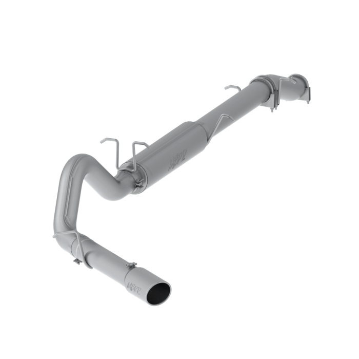 MBRP Exhaust - MBRP 4 Inch Cat Back Exhaust System Single Side Stock Cat Exit T409 Stainless Steel For 2003-2007 Ford F-250/350 6.0L Extended Cab/Crew Cab S6208409