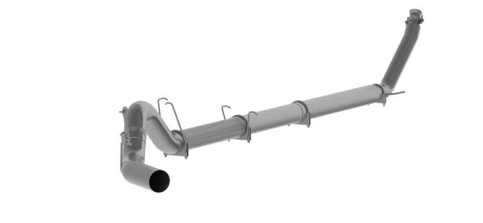 MBRP Exhaust - MBRP 5 Inch Single Side Turbo No Muffler Armor Lite For 1998-2002 Dodge Ram 2500/3500 Cummins S61120PLM