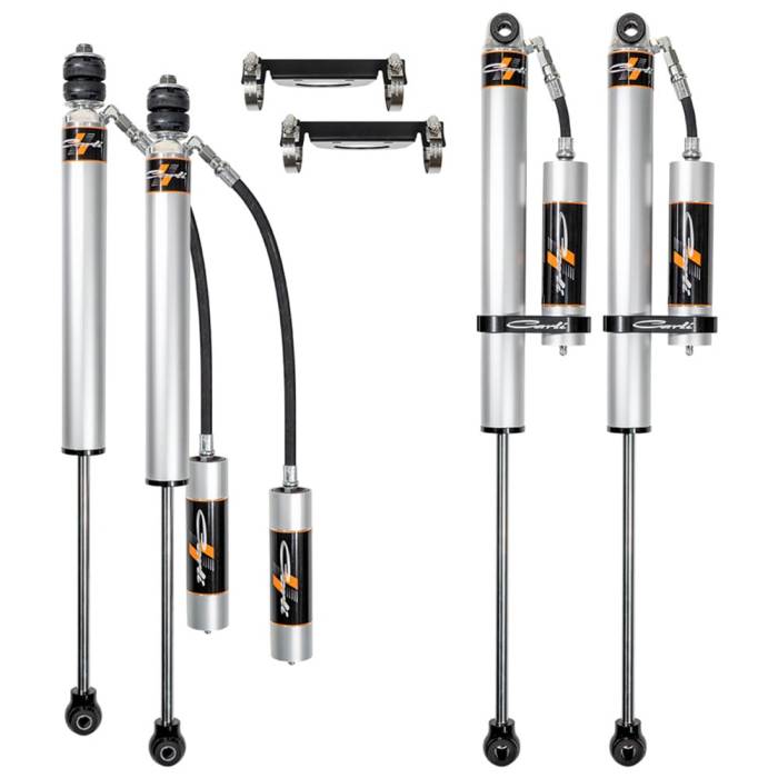Carli Suspension - 05-24 Ford F250/350 4X4 Carli-Spec 2.0in Rr 2.5in Lift Front & Rear Shock Pkg