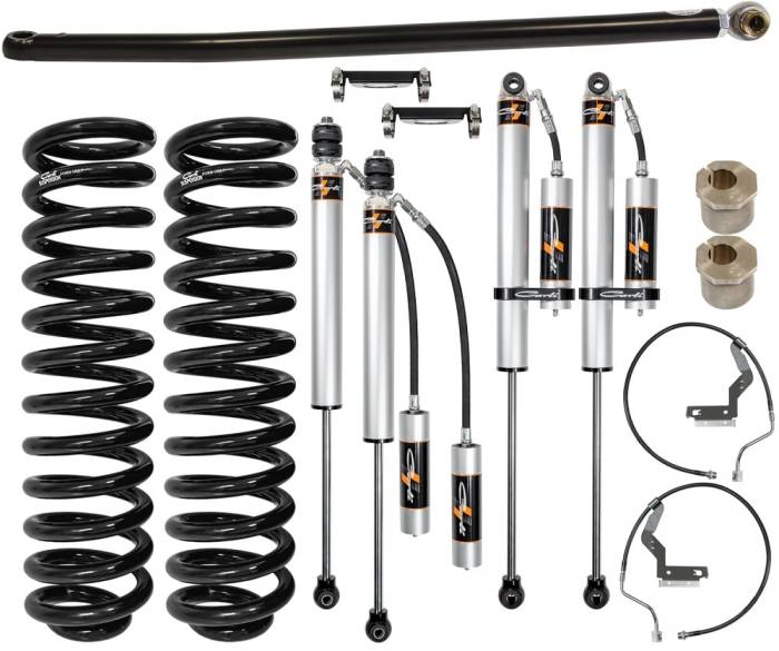 Carli Suspension - Backcountry Leveling Suspension - 2.5/3.5in Lift - 2005-07 Ford F250/F350