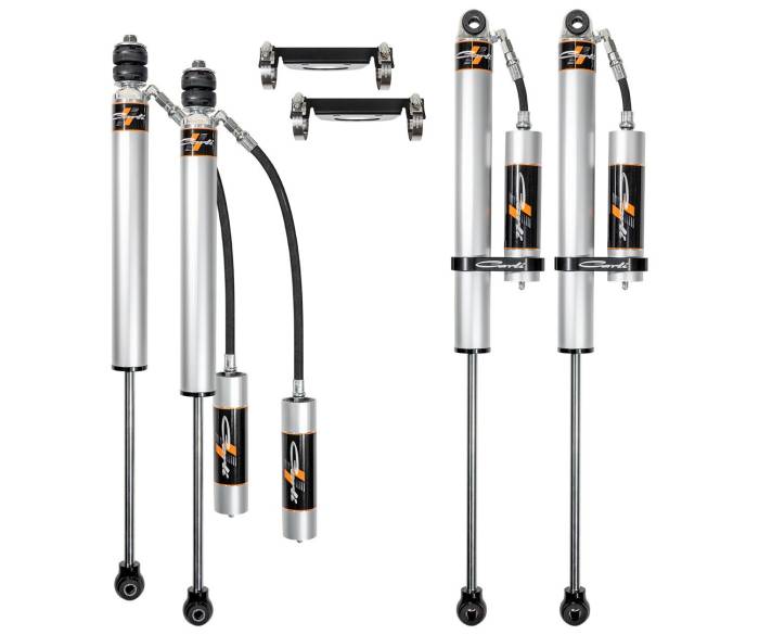 Carli Suspension - 11-24 Ford F250/350 4X4 Gas Carli-Spec 2.0in Rr 2.5in Lift Front & Rear Shock Pkg