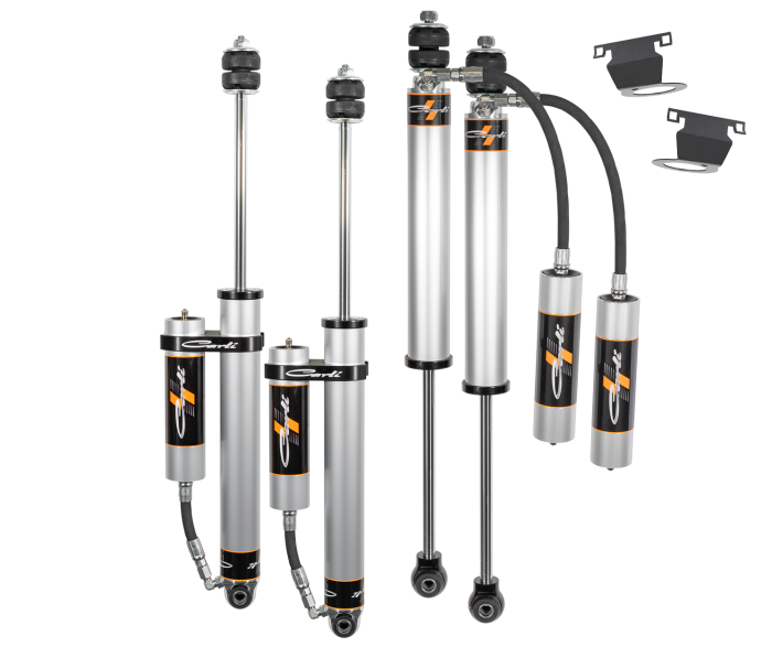 Carli Suspension - 14-24 Ram 2500 4X4 Gas Carli-Spec 2.0in Rr Front & Rear Shock Pkg 3.25in Lift
