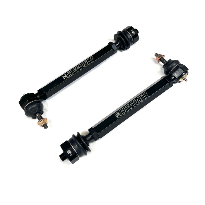 Kryptonite - Kryptonite Tie Rod Kit for 2001–2010 Chevy/GMC 1500HD/2500HD/3500HD, 2001-2013 Chevy Suburban/GMC Yukon XL 2500 & 2002–2009 Hummer H2