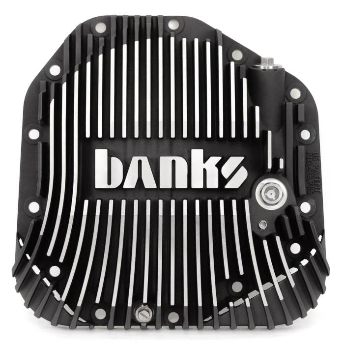 Banks Power - Ram-Air® Differential Cover Kit for for 2017-2024 Ford F250 HD Tow Pkg, Tremor, and F350 SRW, with Dana M275 Rear Axle Satin Black/Machined Banks Power