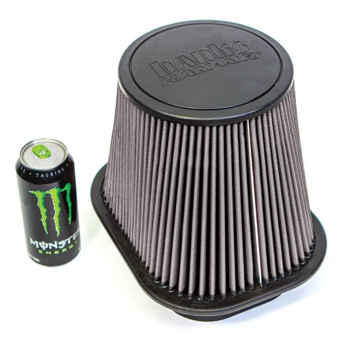 Banks Power - Ram-Air Filter for 2017-19 Ford Super Duty 6.7L & 2020-24 Chevy/GMC 2500/3500 6.6L Duramax Dry filter Banks Power