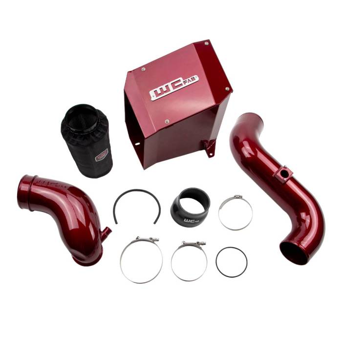 Wehrli Custom Fabrication - 2004.5-2005 LLY Duramax 4" Intake Kit with Air Box Stage 2
