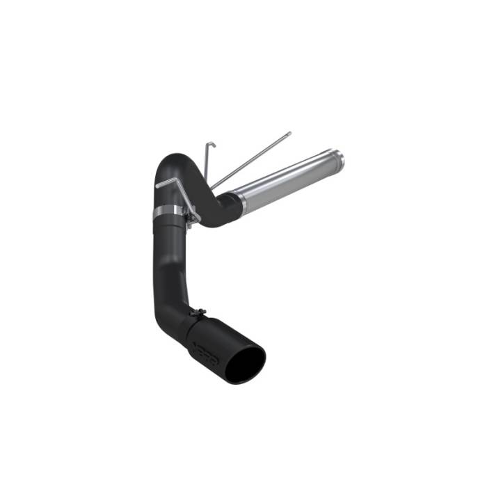MBRP Exhaust - MBRP 4 Inch Filter Back Single Side Black Coated For 2007-2012 RAM 2500/3500 Cummins 6.7L S6130BLK