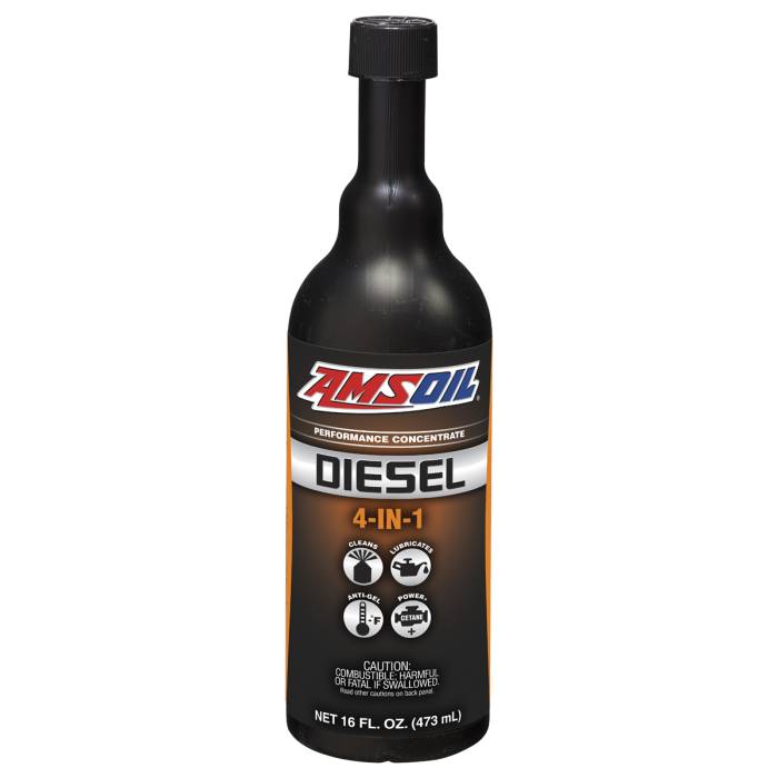 Amsoil - AMSOIL Diesel 4-IN-1 Fuel Additive 16 oz (ADBCN-EA)