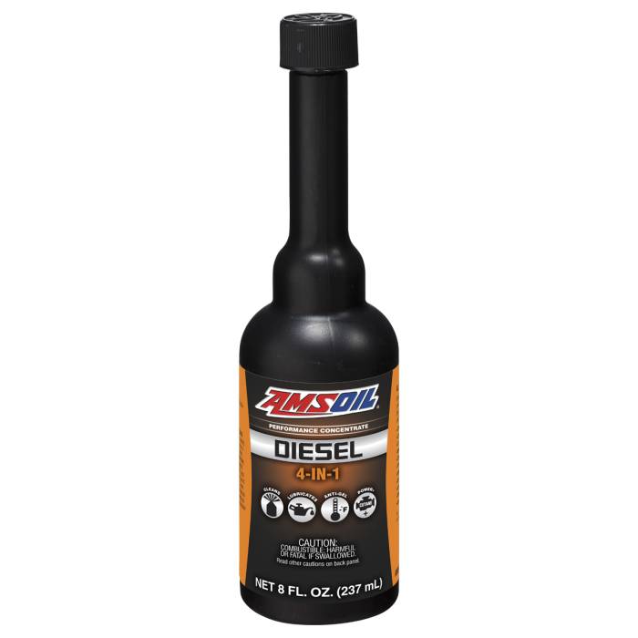 Amsoil - AMSOIL Diesel 4-IN-1 Fuel Additive 8 oz (ADBPCN-EA)