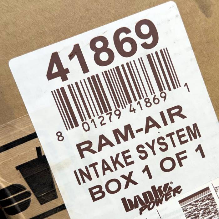 Banks Power - Scratch & Dent - Banks Ram-Air Cold Air Intake - Oiled Filter 41869 - 2023-26 Ford 6.7L Power Stroke