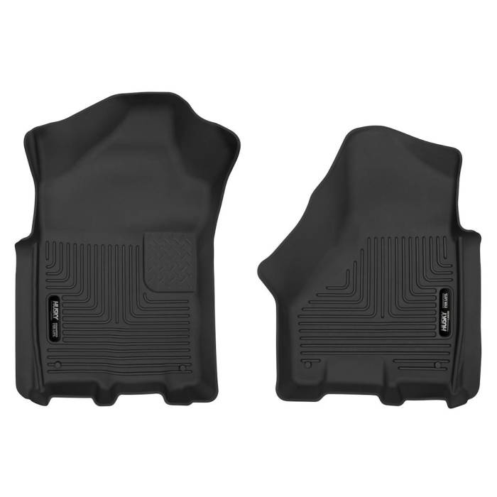 Husky Liners - Husky Liners X-act Contour Front Floor Liners Black for 2019-2026 Ram 2500/3500 Crew Cab & Mega Cab 54801