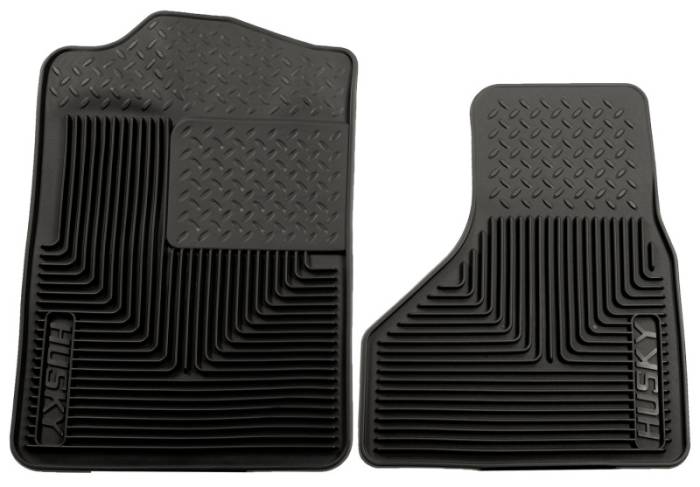 Husky Liners - Husky Liners 08-10 Ford F-250/F-350/F-450 SuperDuty Heavy Duty Black Front Floor Mats 51201