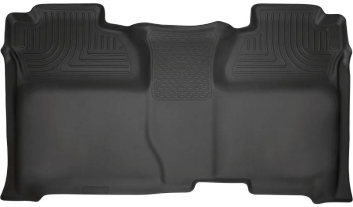 Husky Liners - Husky Liners 14 Chevrolet Silverado 1500/GMC Sierra 1500 WeatherBeater Black 2nd Seat Floor Liners 19231
