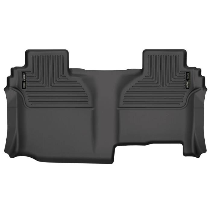 Husky Liners - Husky Liners 19-21 Silverado/Sierra 1500/2500/3500 Double Cab X-ACT 2nd Seat Floor Liner - BLK 53641