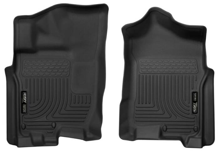 Husky Liners - Husky Liners 17-24 Nissan Titan Crew Cab/16-24 Titan XD Crew Cab X-Act Front Floor Liner Set Black 55451
