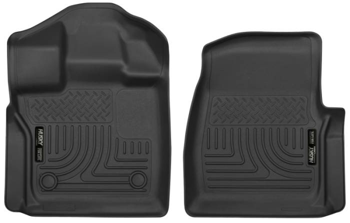 Husky Liners - Husky Liners15-23 Ford F-150 Standard Cab X-Act Contour Black Floor Liners 52751