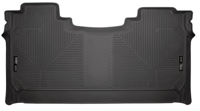 Husky Liners - Husky Liners 2019 Ram 1500 Crew Cab WeatherBeater Black Second Row Floor Liners 14731