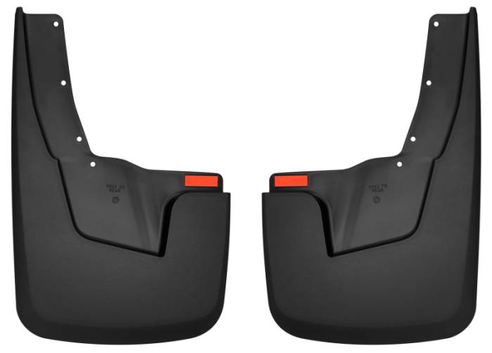 Husky Liners - Husky Liners 19-22 RAM 1500 w/ OEM Fender Flares Custom-Molded Rear Mud Guards 59131