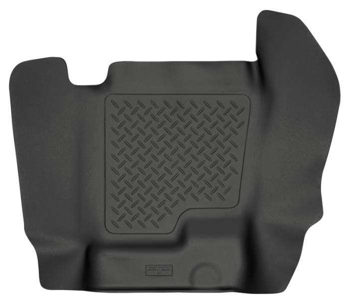 Husky Liners - Husky Liners 07-12 Chevy Silverado/GMC Sierra Crew Cab WeatherBeater Center Hump Black Floor Liner 82281