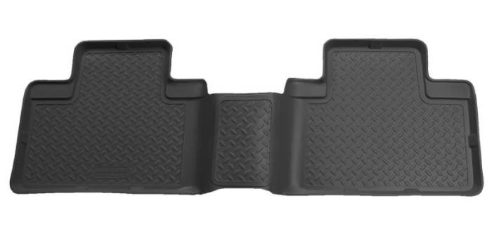 Husky Liners - Husky Liners 98-01 Dodge Ram 1500/2500 Club Cab Classic Style 2nd Row Black Floor Liner 61721
