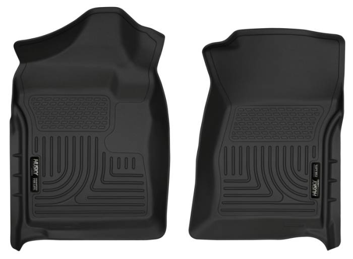 Husky Liners - Husky Liners 07-12 Chevrolet Silverado/GMC Sierra Regular Cab WeatherBeater Black Floor Liners 18221