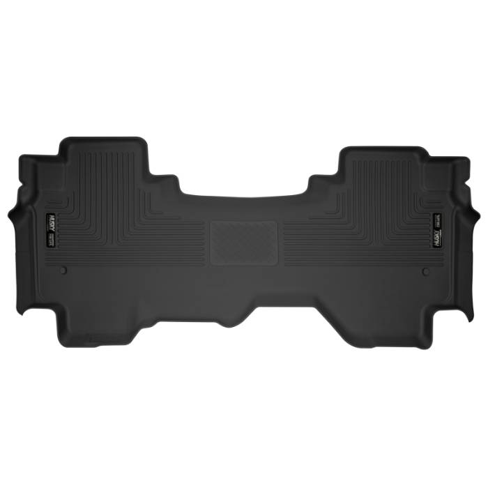 Husky Liners - Husky Liners 2019 Ram 1500 / Dodge Ram X-Act Contour Second Row Black Floor Liners 53691