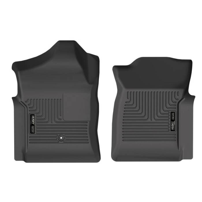 Husky Liners - Husky Liners 99-06 Chevrolet Silverado 1500 Standard Cab WeatherBeater Front Floor Liners (Black) 18251
