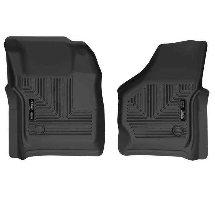 Husky Liners - Husky Liners 99-07 Ford F-250 Super Duty Crew Cab X-act Contour Front Floor Liners (Black) 51791